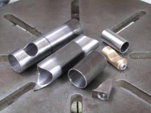 All the pieces of a Fillet Brazed Stem