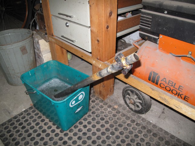 Soaking off the flux