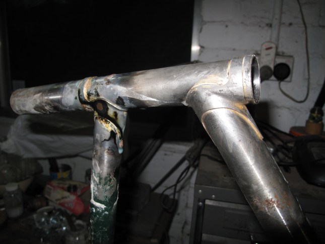 New headtube and lugs