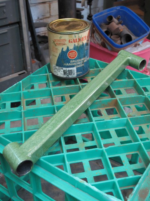 Nothing like hamertone paint for machinery