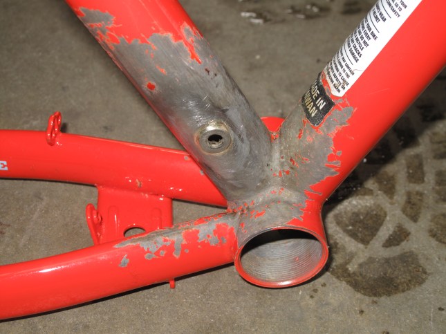 Seattube port for Di2 on a Salsa