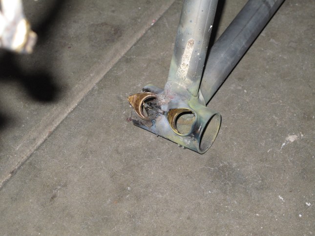 Chainstay ports on a Moser Leader SC